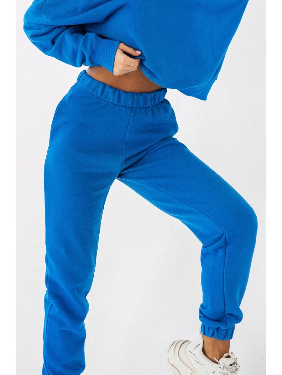 Girls royal blue online joggers