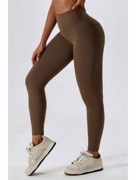Push up shaping pants brown... 2