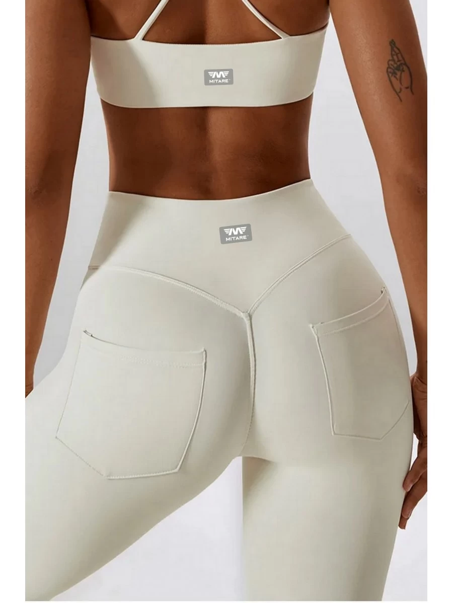 Pantalón push up moldeador crema ZAPPY FLEXI K131 MITARE Tamaño XS