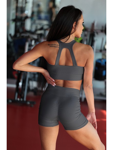 Reggiseno sportivo grafite... 2