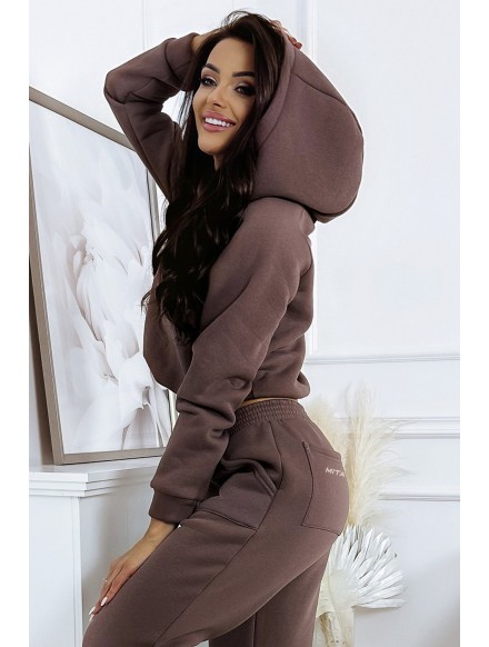 Women's tracksuit chocolate...