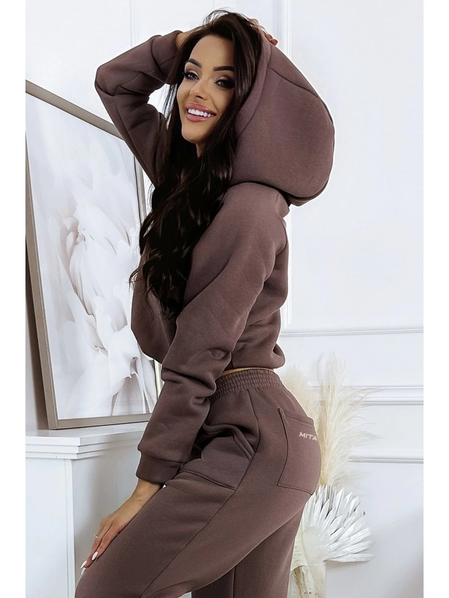 CHATTAWAK Mule Donna In Pelle Marrone | Doppia Fibbia E Plantare In Pelle, Comode E Alla Moda Per Tutti I Giorni