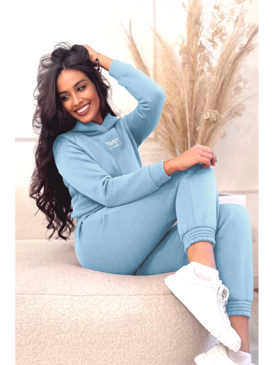 Women's tracksuit blue ELEGANCE FIT...