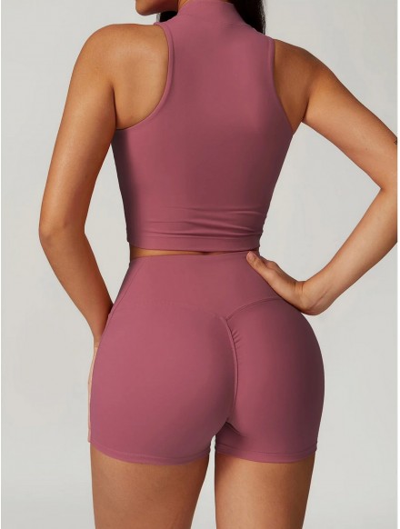 Haut mauve pour femme... 2