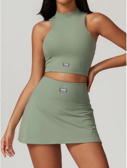 Top da donna color oliva...