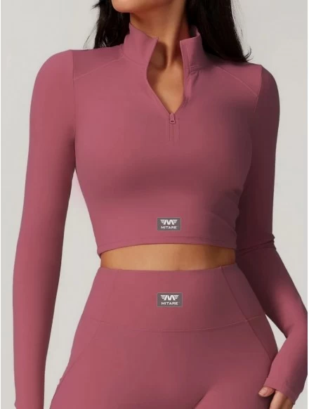Sweat-shirt mauve femme...