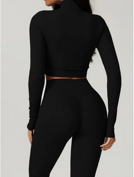 Schwarzes Damen-Sweatshirt... 2