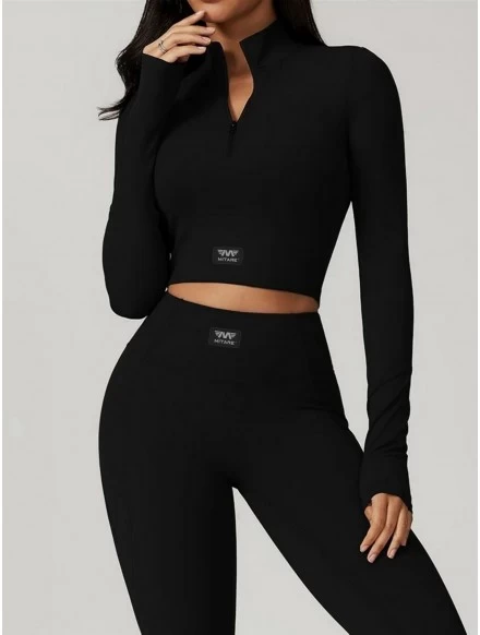 Sweat-shirt noir femme...