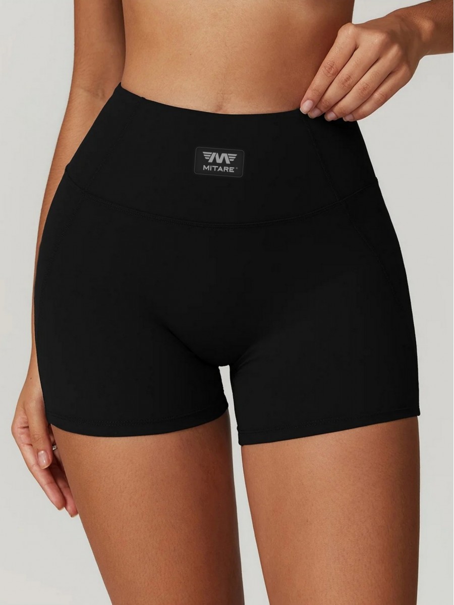 Shorts da donna PUSH UP nero SUMMER...