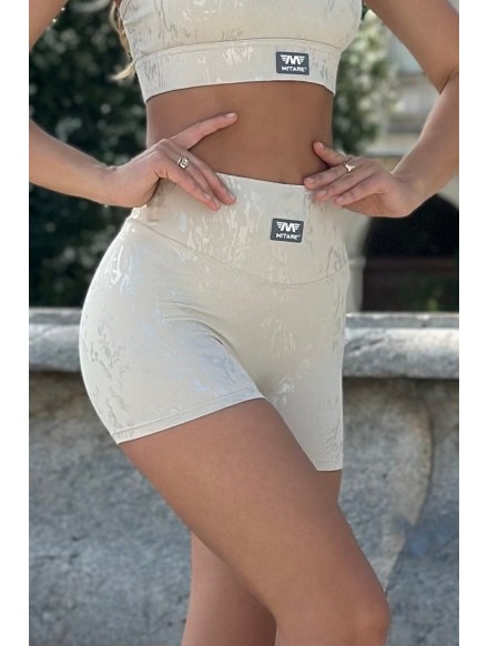 Shorts beige da donna PUSH... 2