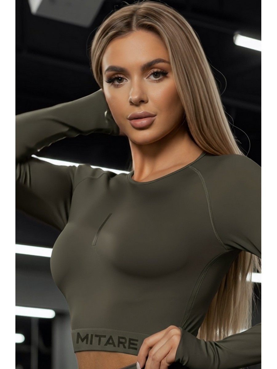 Seamless Crop Top PUSH UP MAX K084...