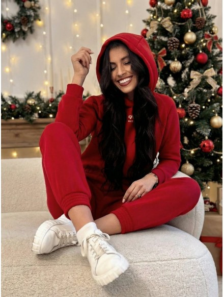 Women's tracksuit red... 2
