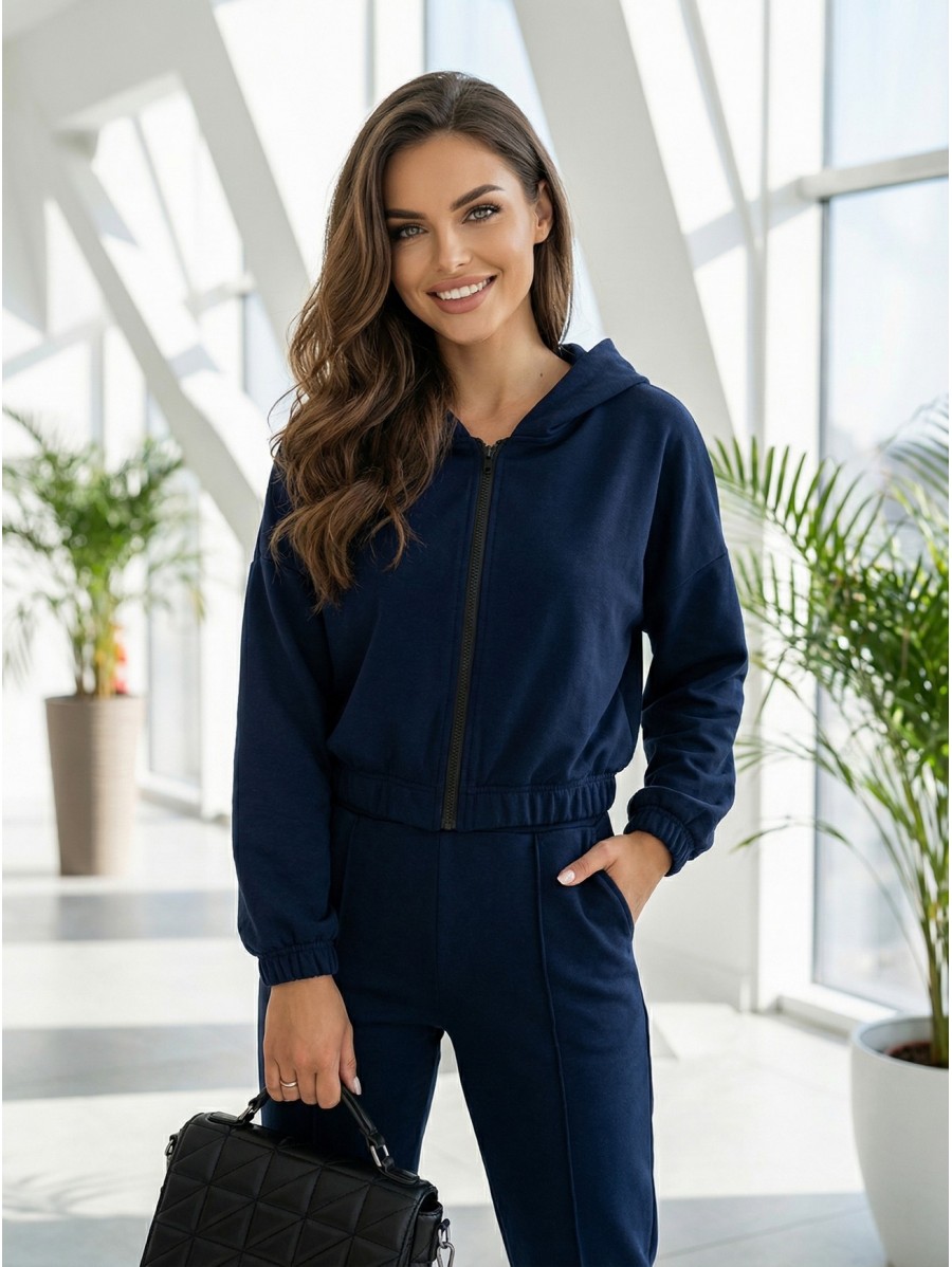 Women's tracksuit navy CITY GLOW K150...