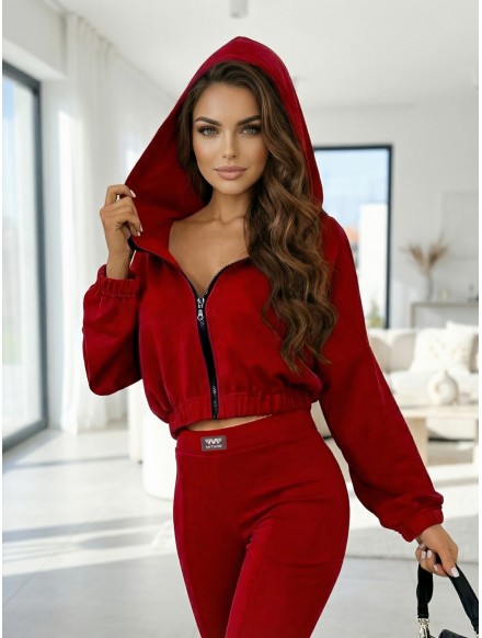Women's tracksuit red CITY...