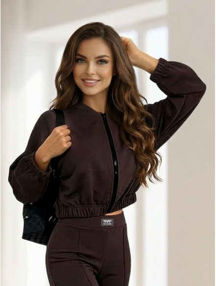 Women's tracksuit chocolate...