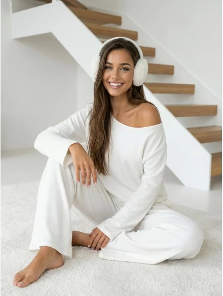 Ensemble femme écru CREAMY...