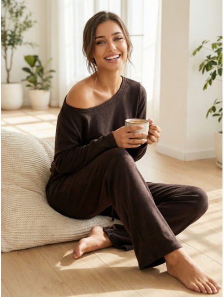 Ensemble femme chocolat...