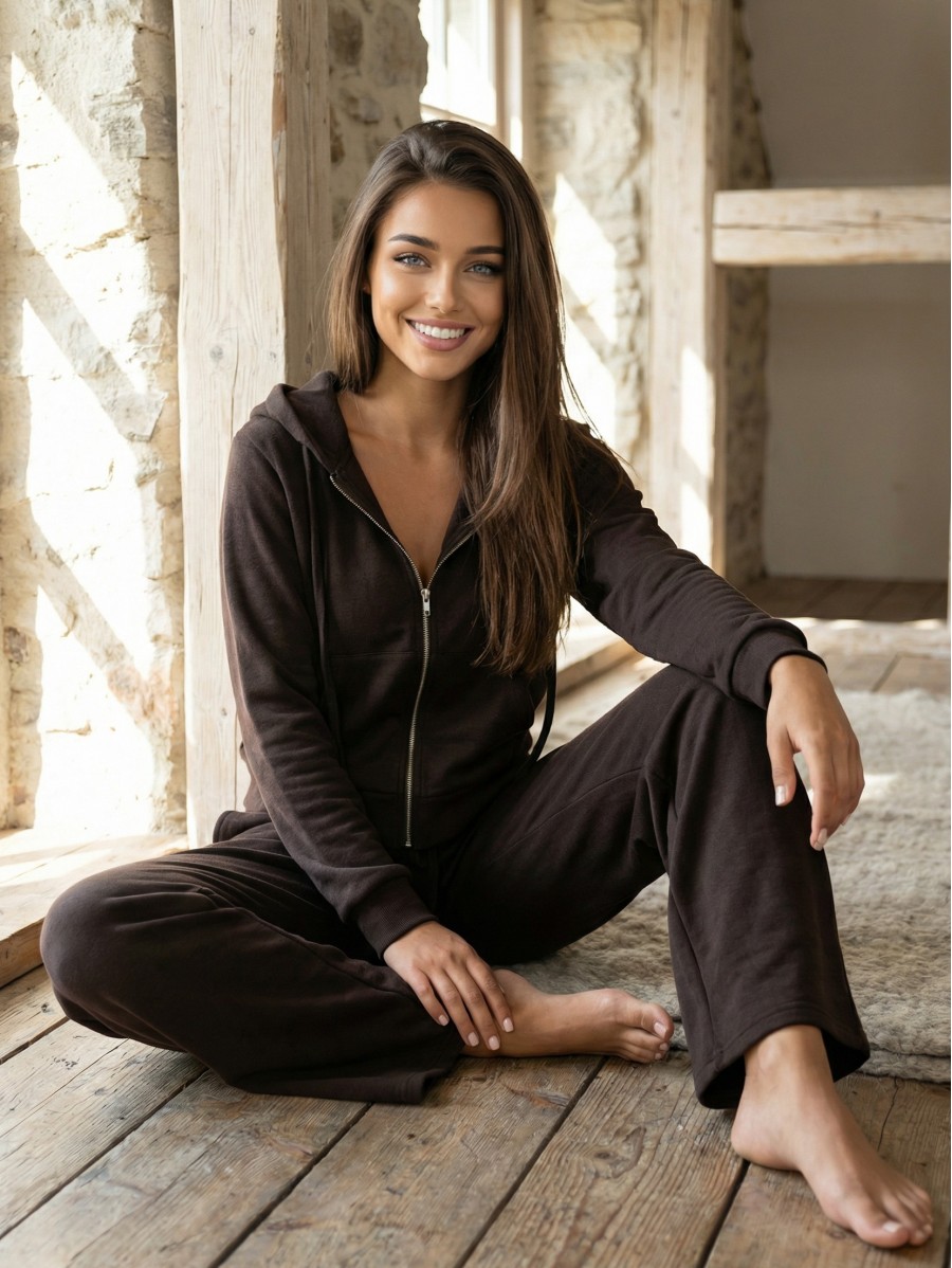 Ensemble femme chocolat EVERYDAY COZY...