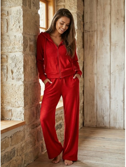 Womens red tracksuit... 2