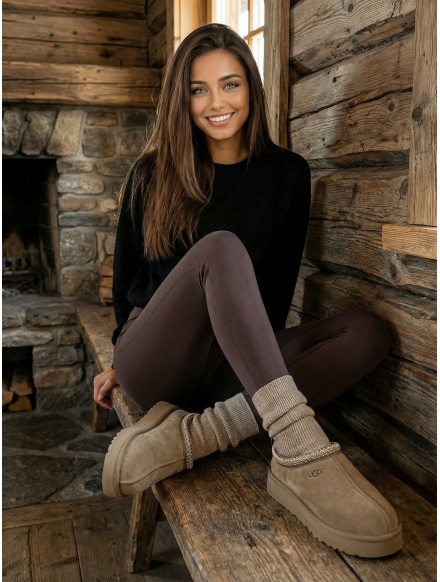 Leggings mujer mocca SECOND... 2