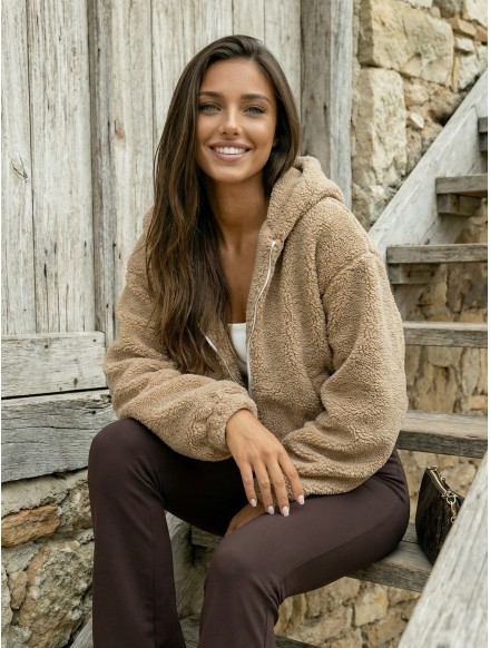 Damen-Kapuzen-Sweatshirt...