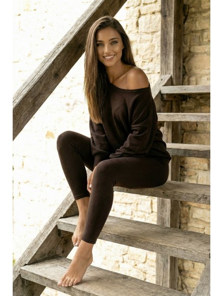 Womens chocolate tracksuit... 2