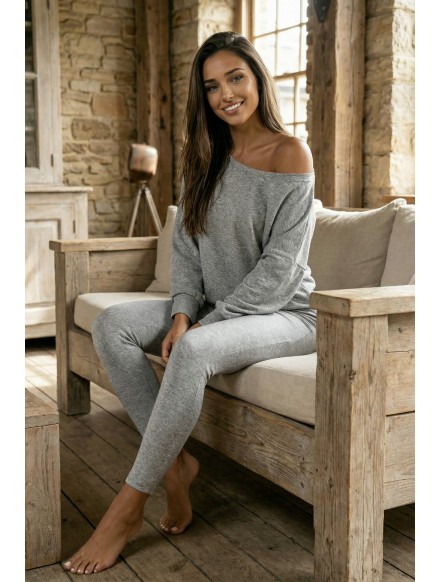 Chándal mujer gris SOFT...