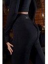 Damen Leggings formend & figurbetonend schwarz PUSH UP