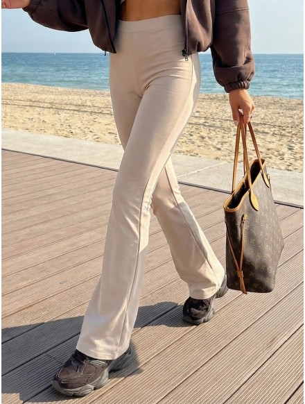 Womens trousers latte SOFT... 2