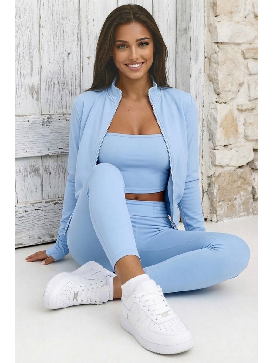 Ensemble femme bleu 3en1 PURE SOFT...