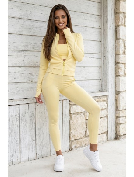 Ensemble femme jaune 3en1... 2