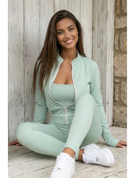 Ensemble femme vert...