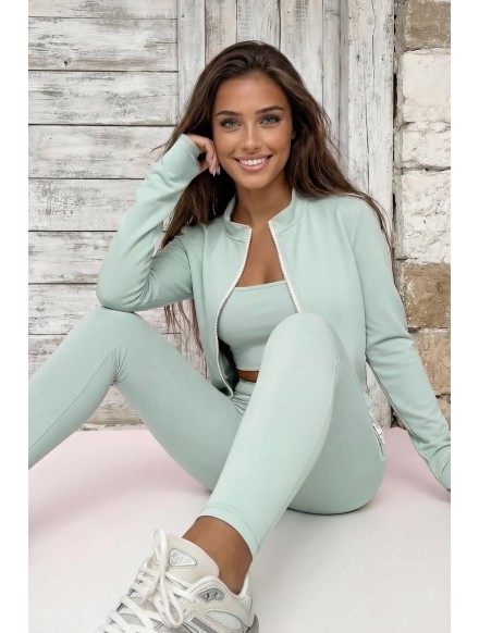 Womens pistachio tracksuit... 2