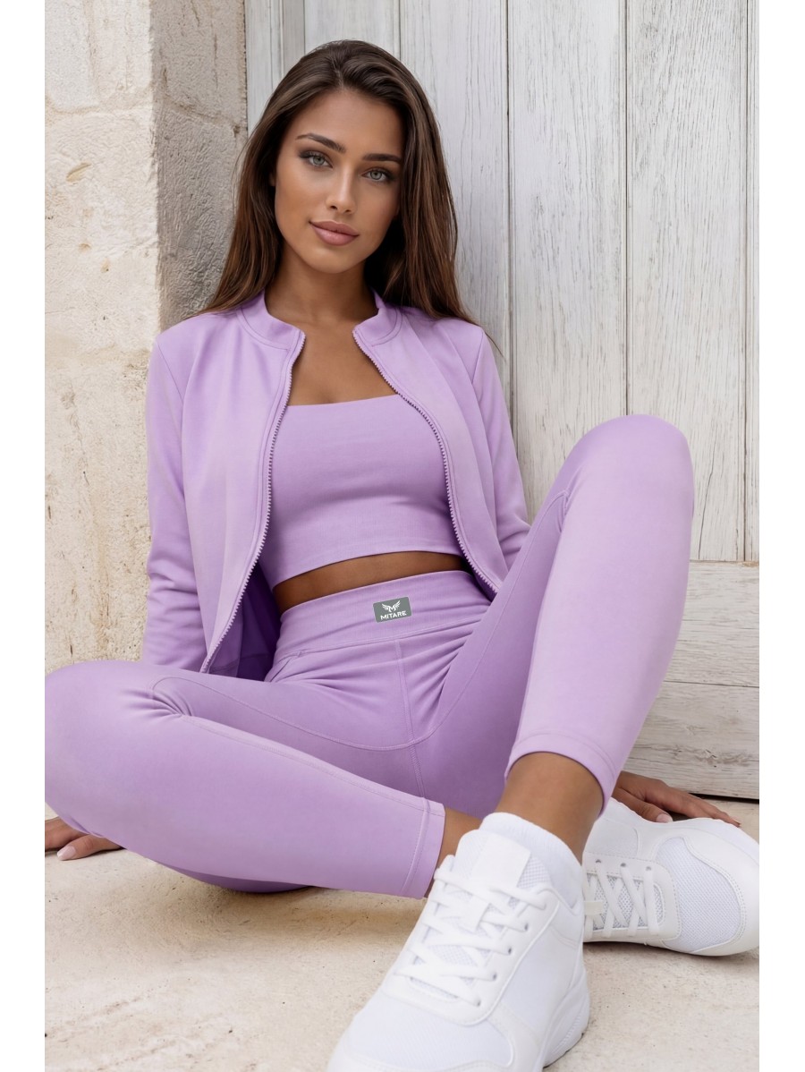 Damen Trainingsanzug lila 3in1 PURE...