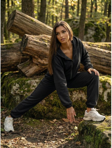 Tuta donna nero BASIC SET...