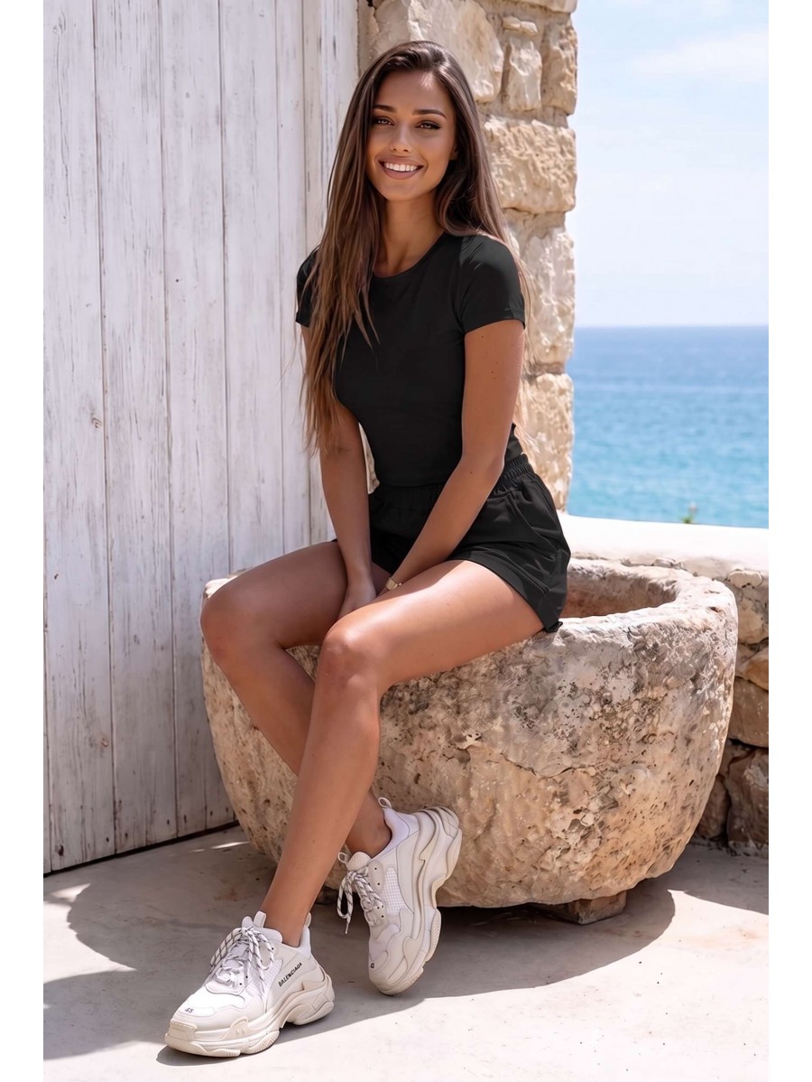 Completo nero da donna MARBELLA SET...