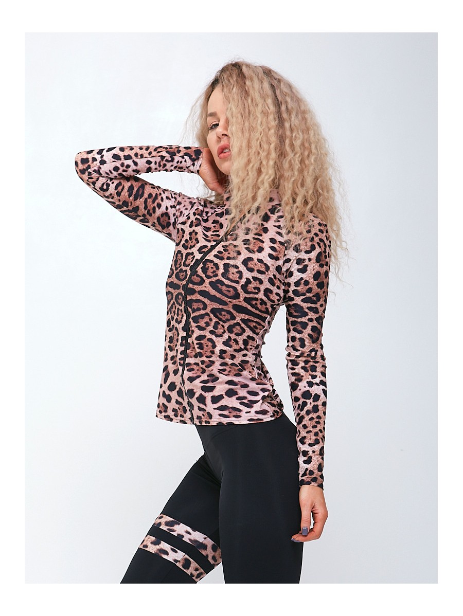 Sweatshirt FIT K046 leopard MITARE