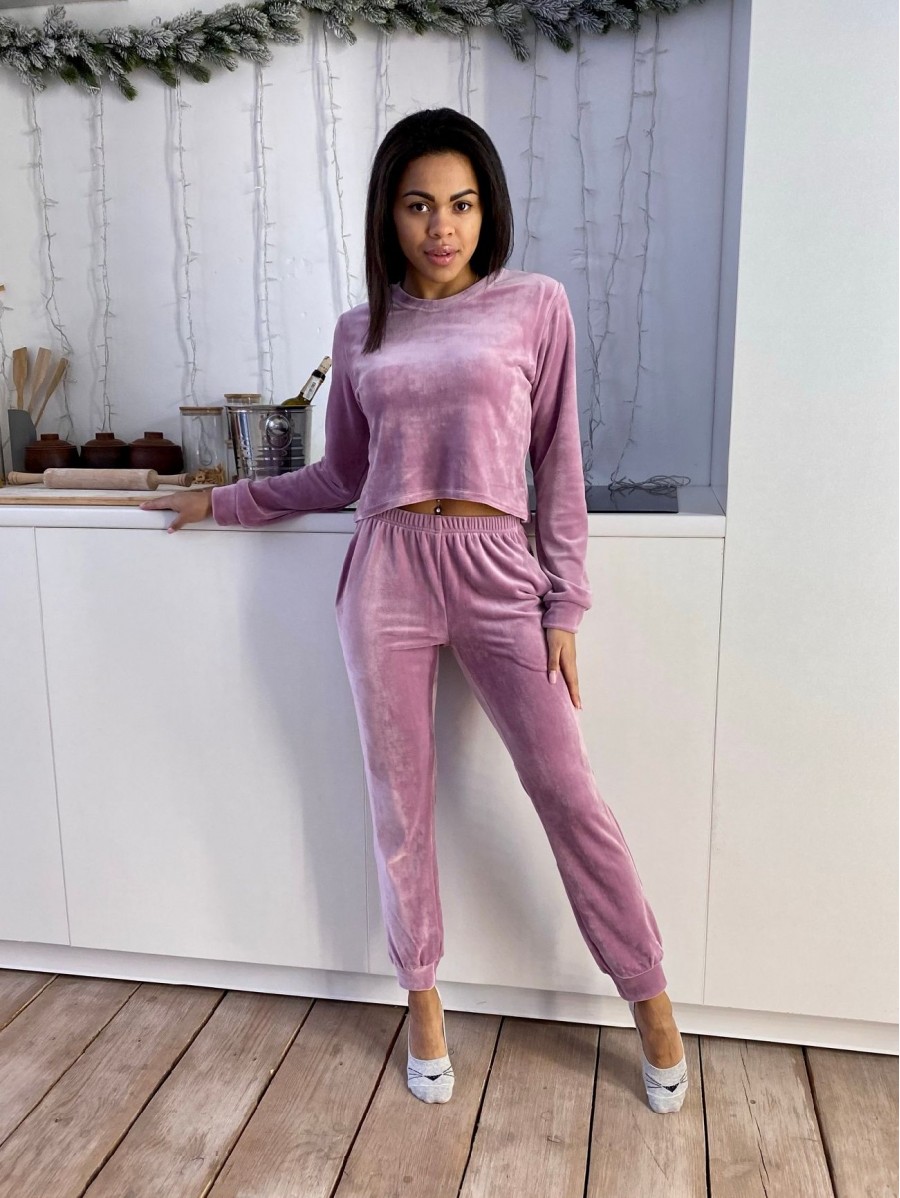 fluffy tracksuit set