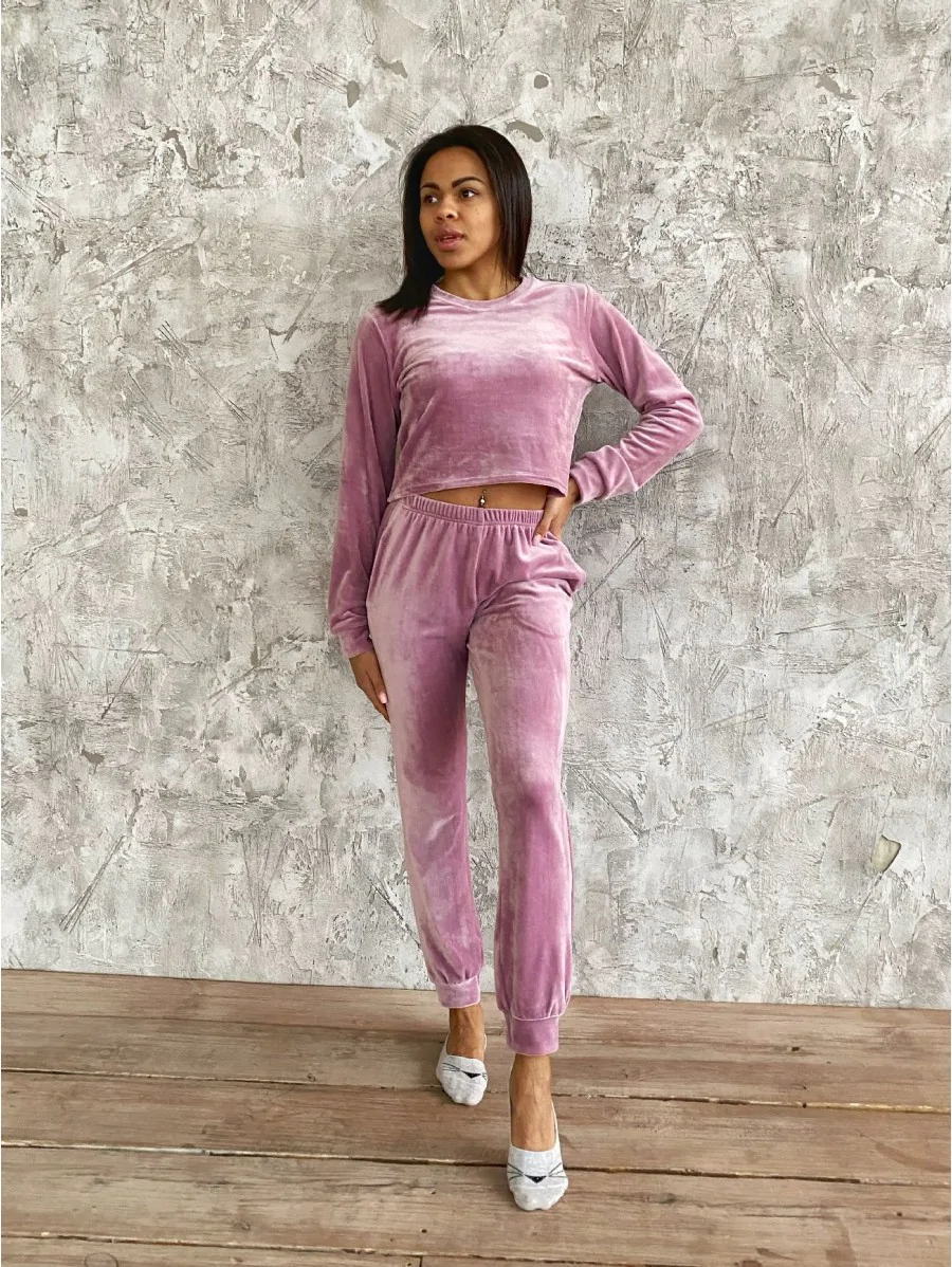 Tracksuit FLUFFY K052 heather MITARE Size XS Color Heather
