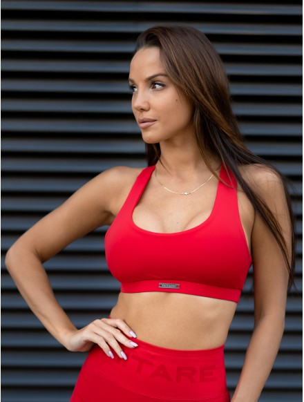 Reggiseno sportivo BASIC K027 rosso MITARE