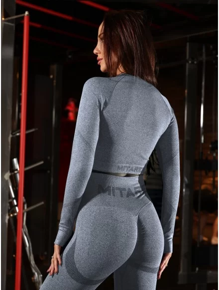 Shaping slimming leggings PUSH UP MAX K001A dark grey MITARE Color Grey  Size XS