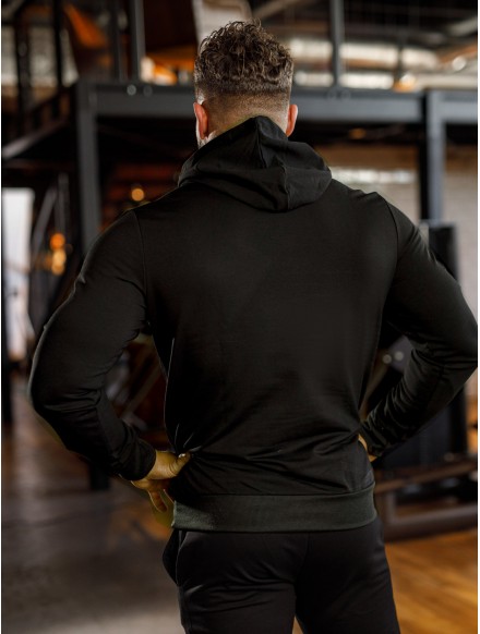 Sweat à capuche K088 noir... 2