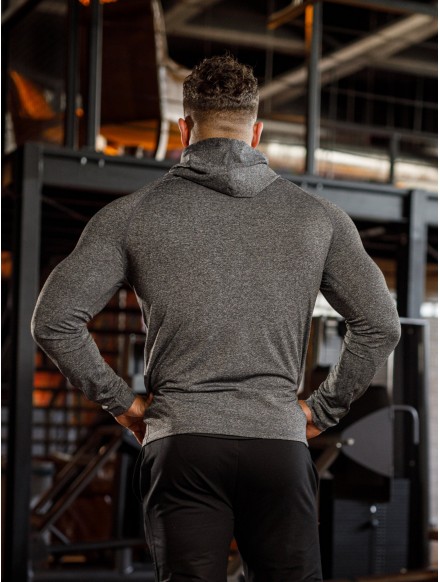 Sweat à capuche K085 gris... 2