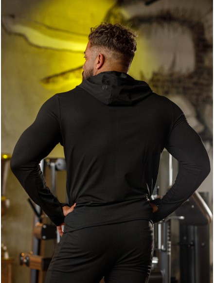 Sweat à capuche K086 noir... 2