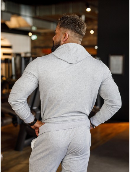 Sweat à capuche K103 gris... 2