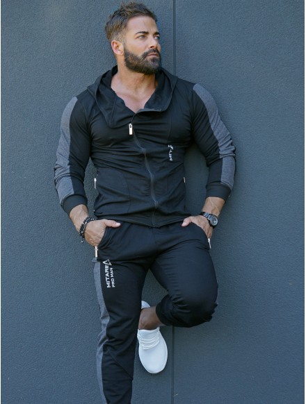 Sweat à capuche K097 noir... 2