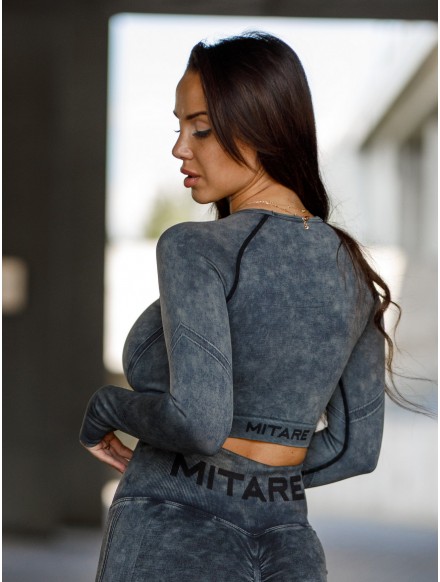 Crop top bezszwowy PUSH UP... 2