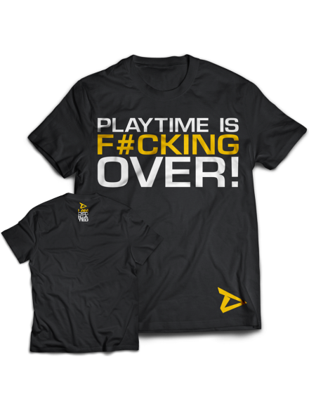 T-shirt PLAY TIME IS...