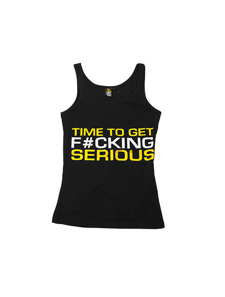 Tank top WOMAN TIME TO GET...