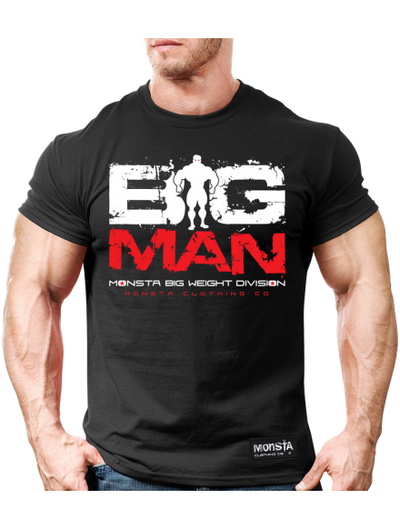 T-shirt męski Big Man M060...